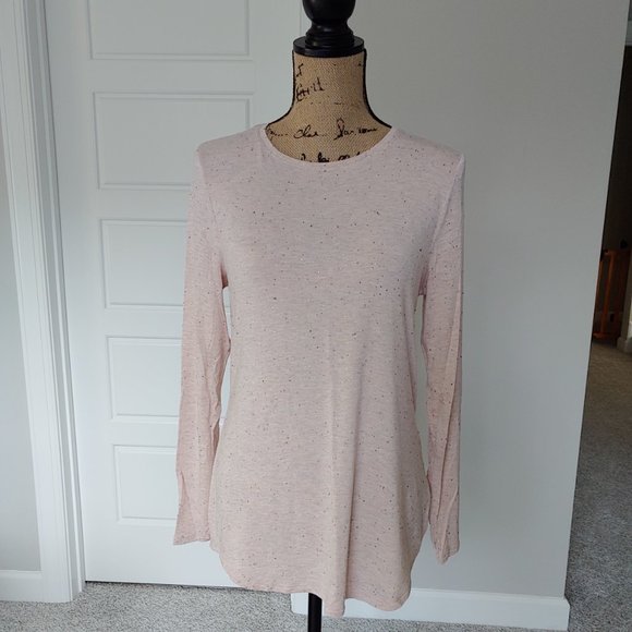 🛍️ BUNDLE ONLY | Apt 9 blush metallic sparkle top Small - Picture 1 of 14